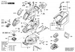 Bosch 3 600 HB9 509 Universalrotak 36-590 Lawnmower 36 V / Eu Spare Parts